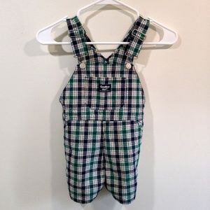 OshKosh B'gosh Green & Blue Overalls
